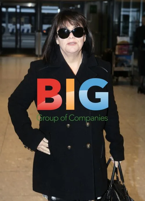 Dawn French Departs Heathrow