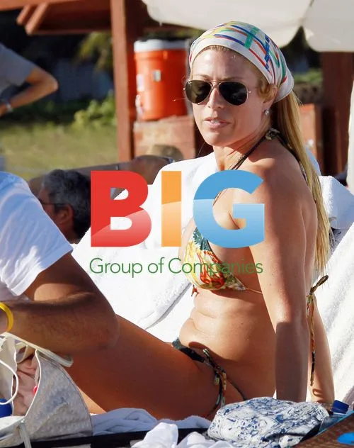 Jill Martin hits the beach in Miami