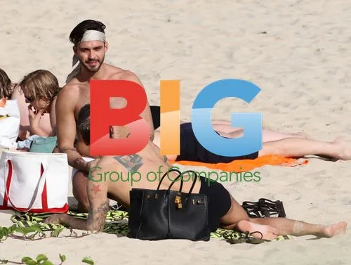 Marc Jacobs on the Beach in St Barts