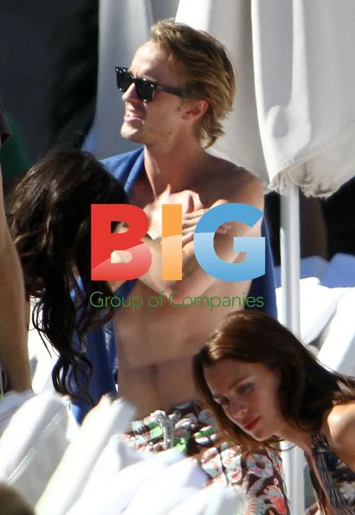 Tom Felton Shows Off Toned Physique