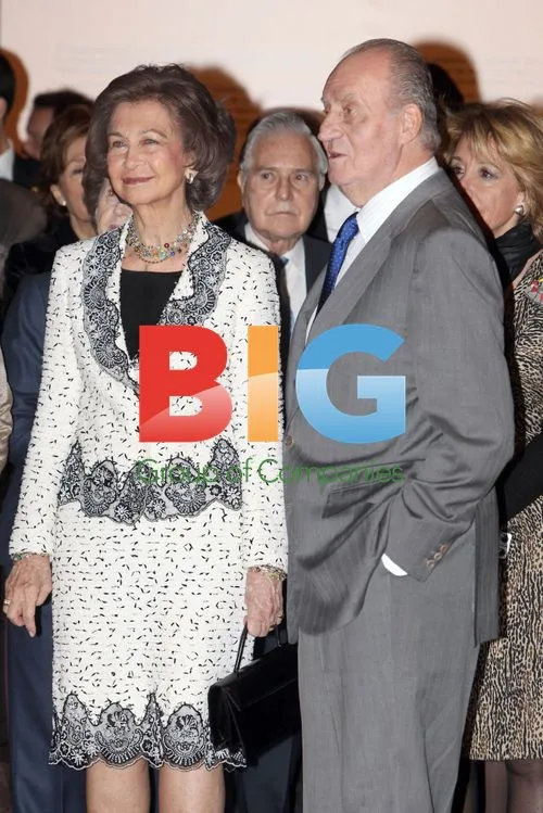 Queen Sofa and King Juan Carlos Host Lunch