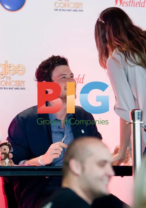 Cory Monteith Meets Fans in Sydney