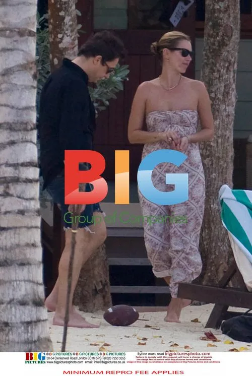 Kate Moss and Jamie Hince on Caribbean Holiday