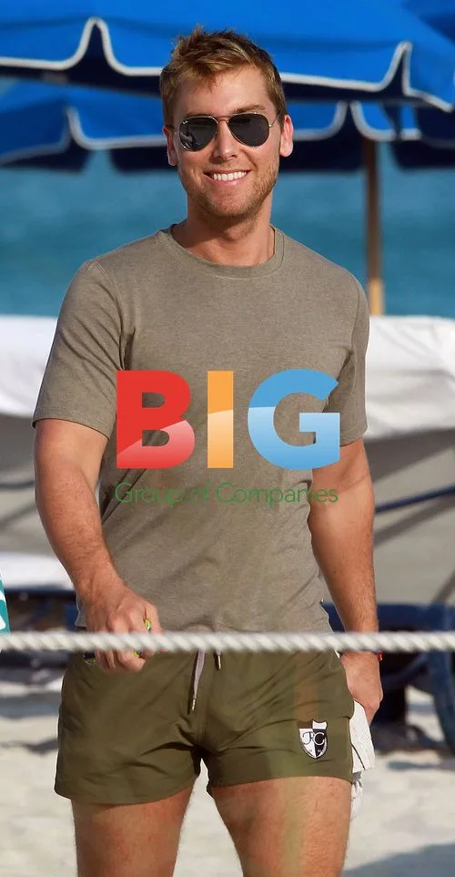 Lance Bass on Miami Beach