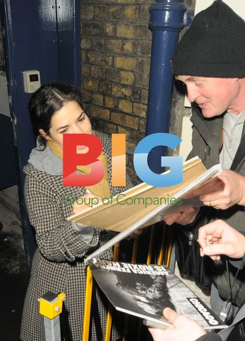 America Ferrera Leaves Theatre in London