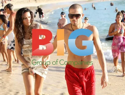 Michelle Keegan and Max George on Caribbean Beach