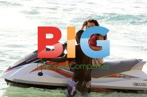 Michelle Keegan and Max George on Beach