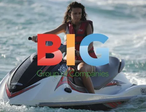 Michelle Keegan on Jetski in Caribbean