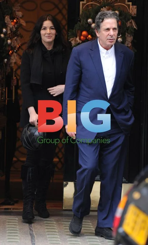 Nigella Lawson Lunches with Charles Saatchi in Mayfair