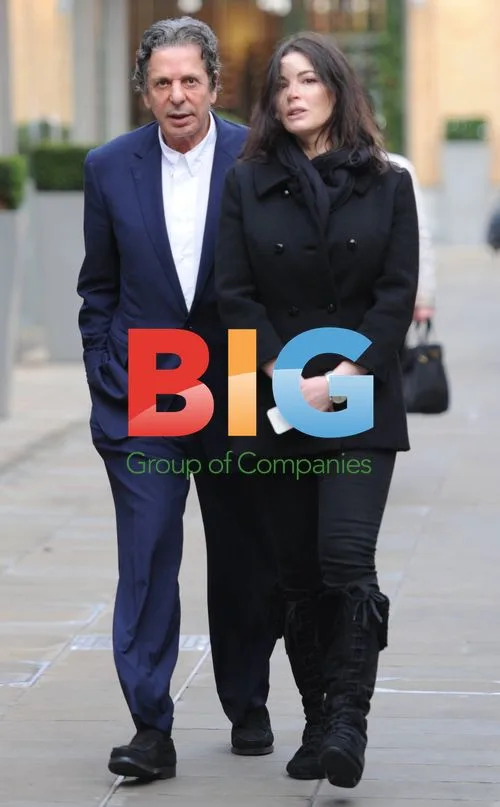 Nigella Lawson and Charles Saatchi Lunch in London