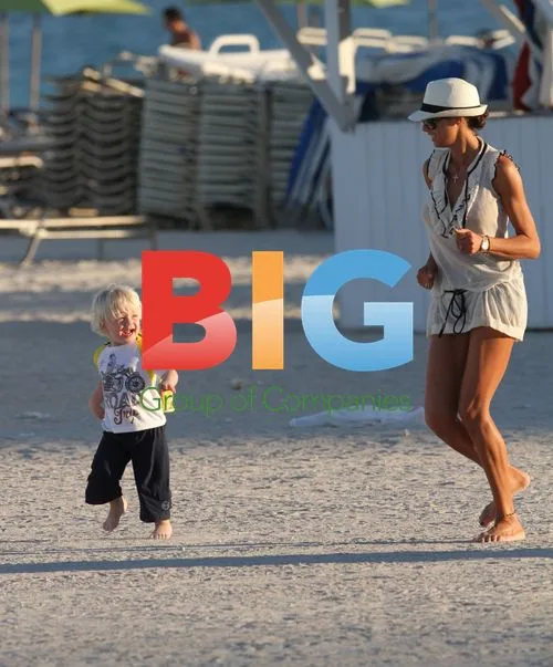 Lily Becker Relaxes on Miami Beach