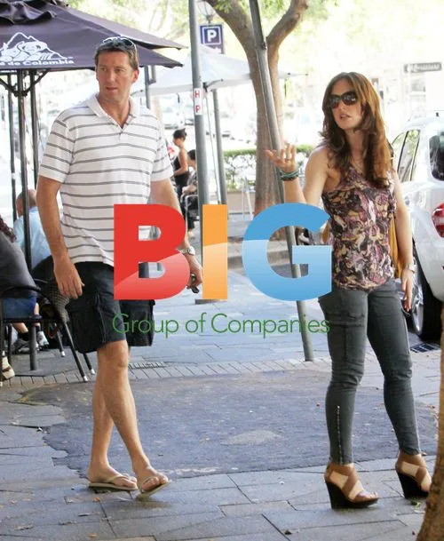 Glenn McGrath and Sara Leonardi coffee date