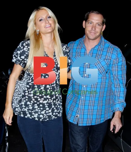Paris Hilton and Cy Waits at SHU