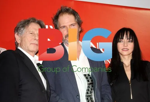Roman Polanski and Maria de Medeiros at Henri-Langlois Award