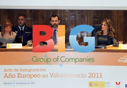 Princes of Asturias at European Volunteering Event