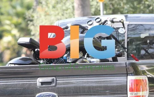 Brad Pitt Receives New Motorcycle