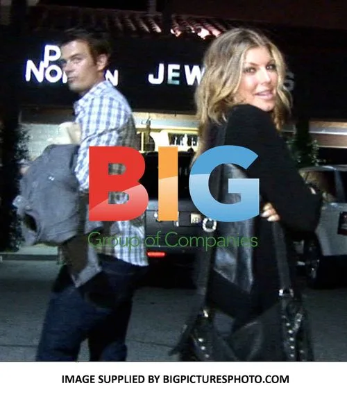 Fergie and Josh Duhamel Dine in Brentwood