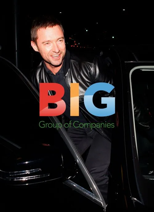 Hugh Jackman leaves Grand Havana Room