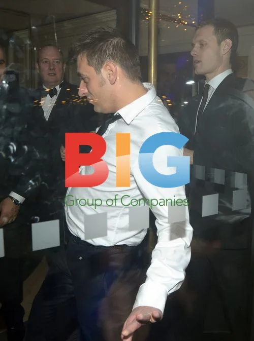 Chris Gascoyne and Ben Price Leave Grosvenor Hotel