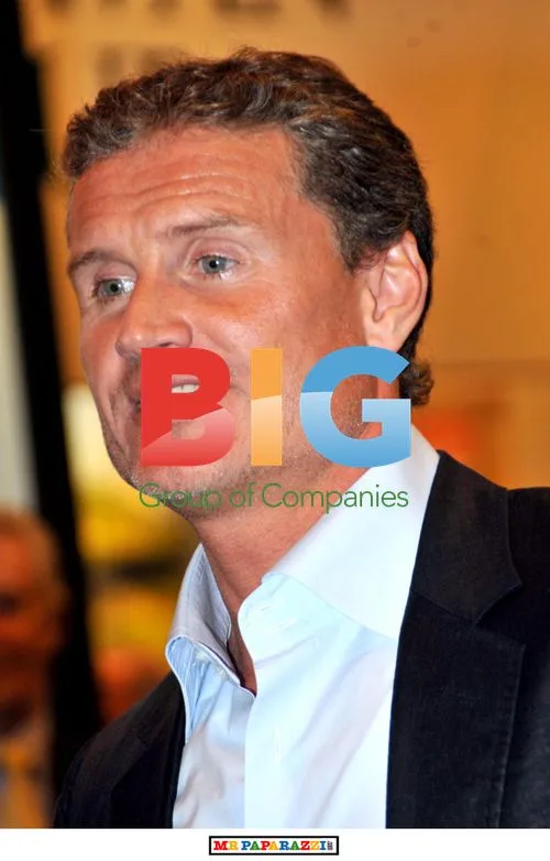 David Coulthard Opens Scottish Caravan Show