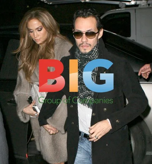 Jennifer Lopez and Marc Anthony in NYC