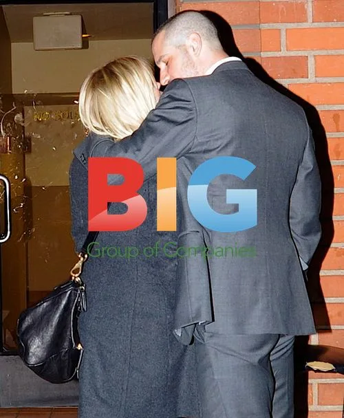 Reese Witherspoon and Jim Toth Leaving Restaurant