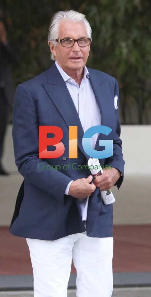 George Hamilton Leaving South Beach Hotel