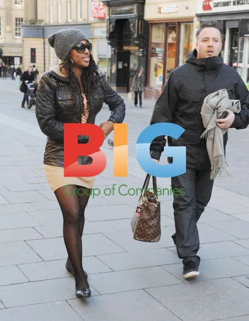 Alexandra Burke Shopping in Newcastle