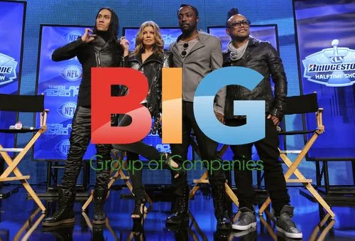 Black Eyed Peas pose for photos