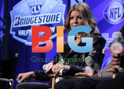 Fergie at Super Bowl XLV Halftime Press Conference