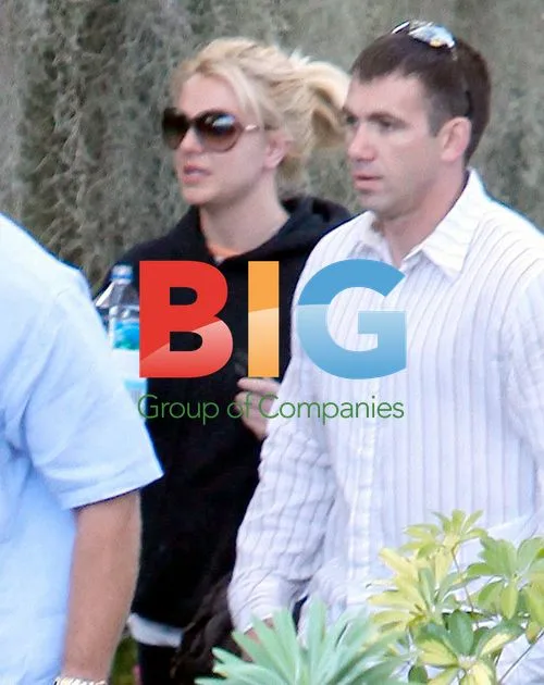 Britney Spears Leaving Conway Studio