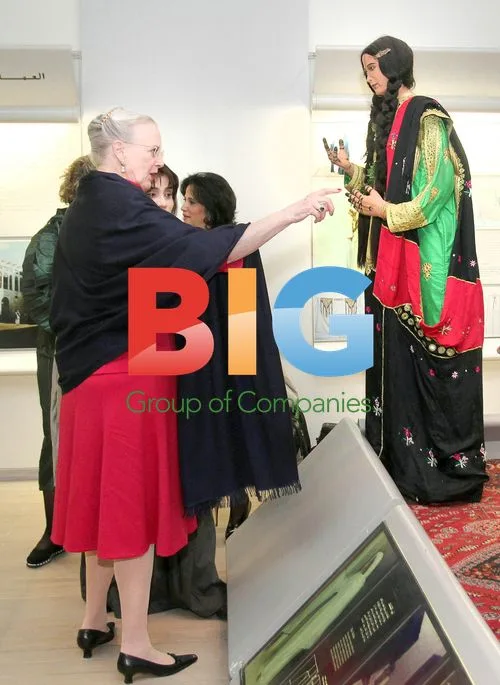 Danish Queen Margrethe and Prince Consort Visit Bahrain Museum