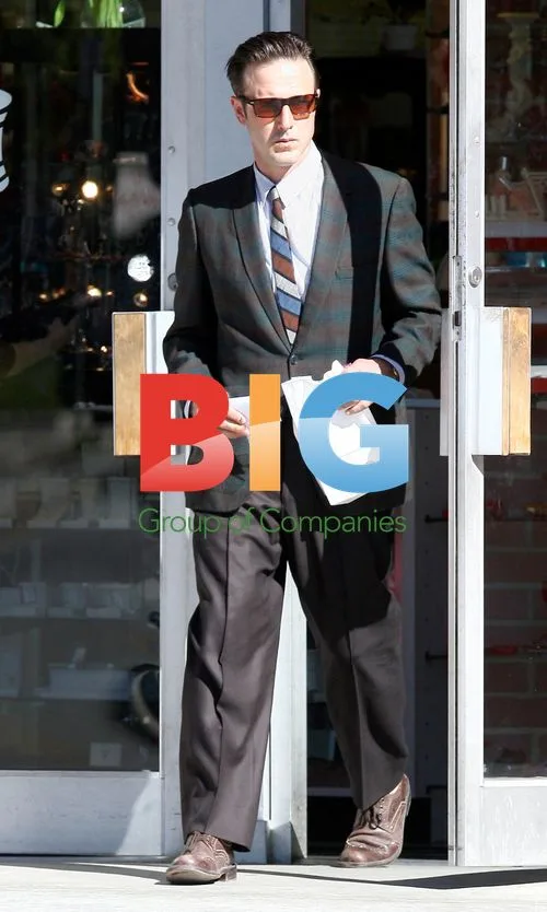 David Arquette Visits Pharmacy in Brentwood, CA