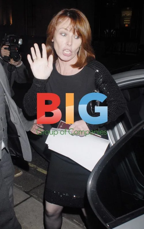Kay Burley at Gorbachev Party
