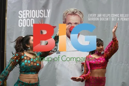 Gordon Ramsay at Comic Relief Curry Stall