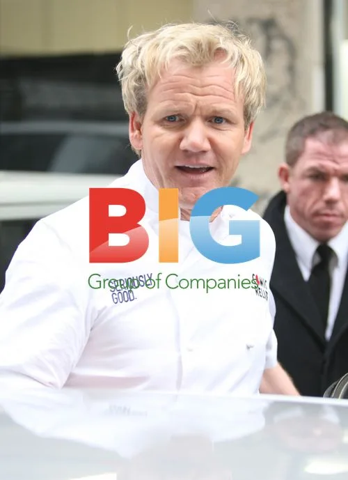 Gordon Ramsay at Comic Relief Curry Stall