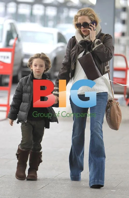 Kate Hudson and Son Ryder at Airport