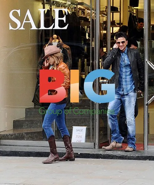 Peter Andre and Elen Rives Shoe Shopping