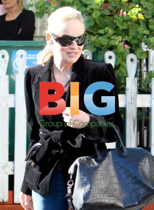 Sharon Stone at The Ivy in Beverly Hills