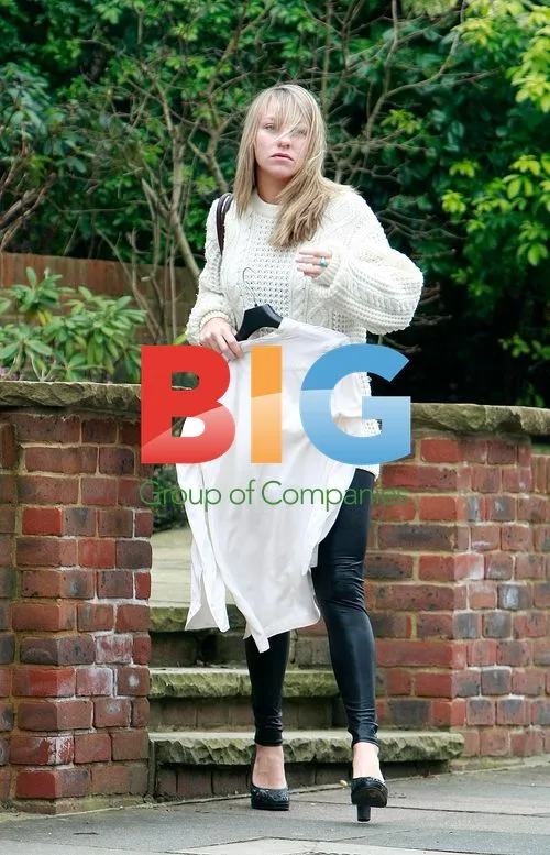 Chloe Madeley Leaving Home for Work