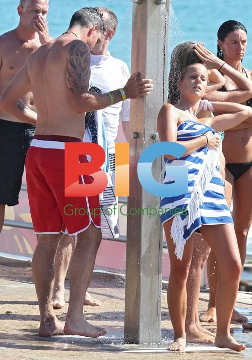Kevin Pietersen at Bondi Beach