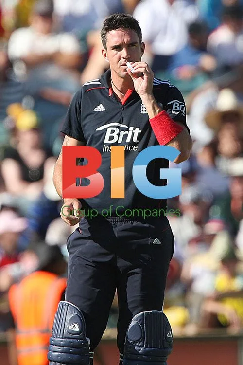 Kevin Pieterson at WACA Test