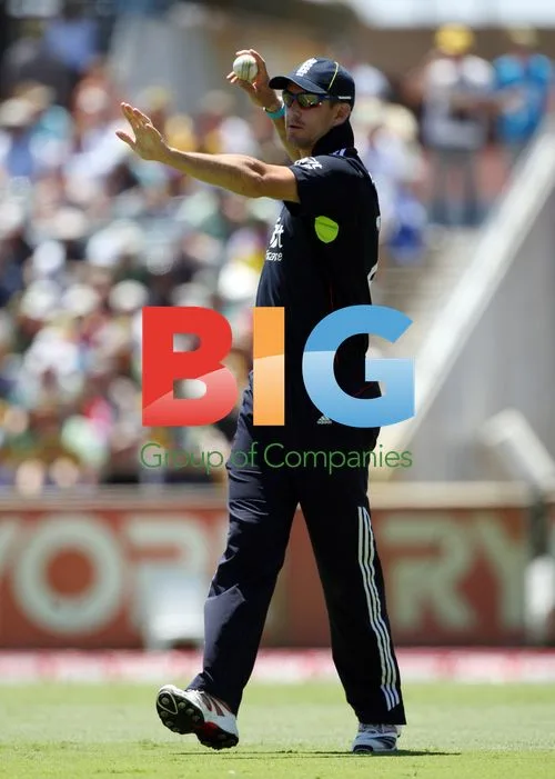 Kevin Pieterson at Cricket Game