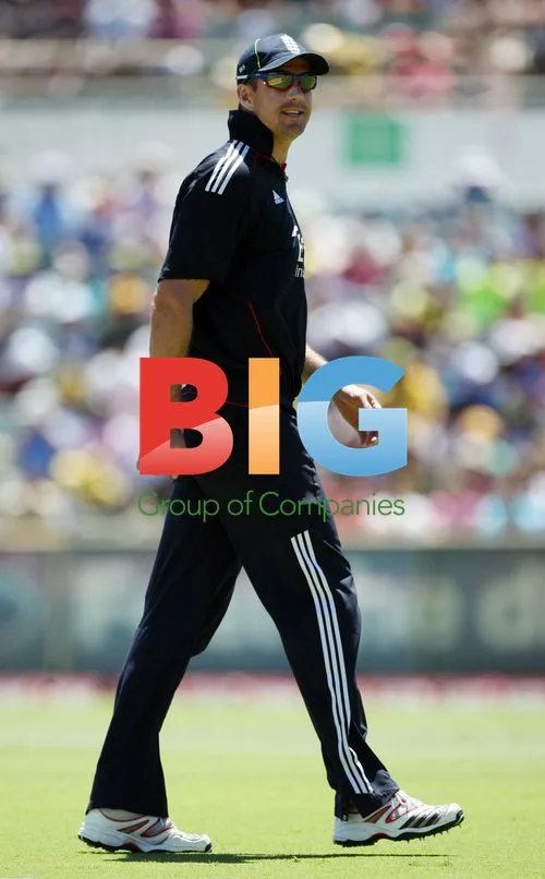 Kevin Pieterson at Cricket Test Match