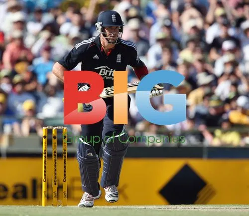 Kevin Pieterson at WACA Cricket Match