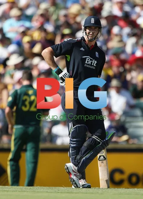 Kevin Pieterson at Cricket Match