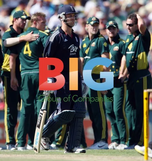 Jonathan Trott at WACA Cricket Match