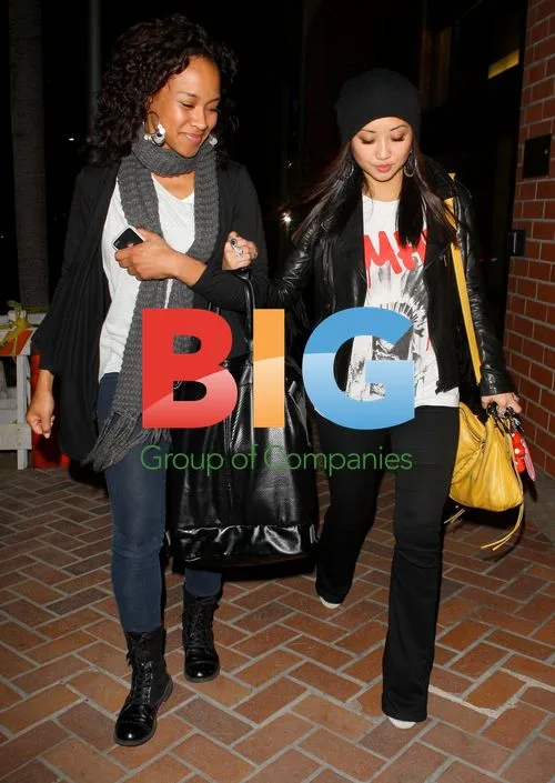 Brenda Song Out in Beverly Hills