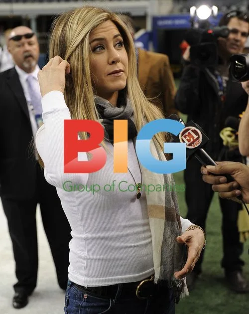 Jennifer Aniston at Super Bowl XLV