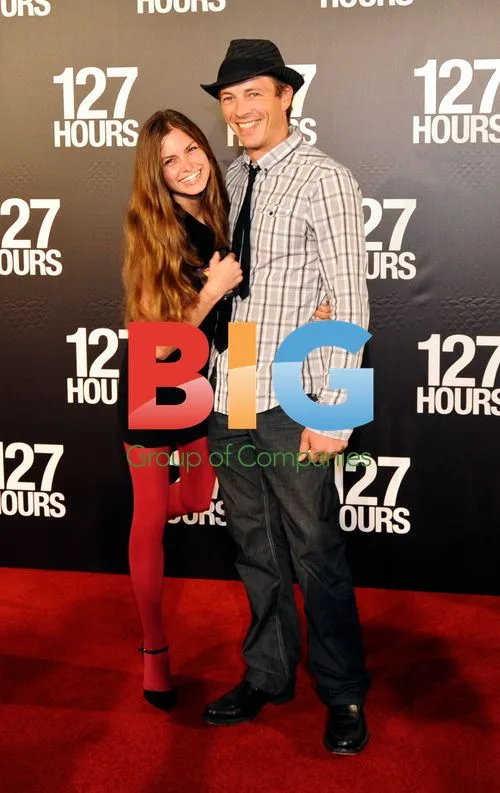 Ashleigh Fitzgerald and Dieter Brummer at 127 Hours Premiere